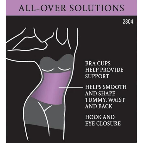 Maidenform® Size 34B Shapewear Easy-Up Firm Control Strapless Slip - Picture 4 of 7